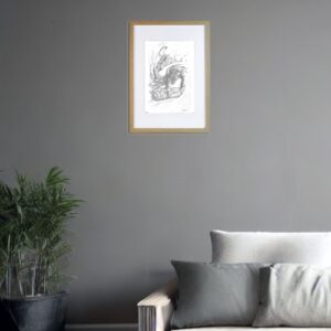 Signed Glicee Print by artist David Moraton. 64.4 x 46.0 cm. Edition of 15. Edition of 15