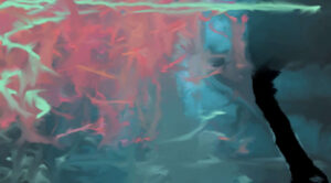 The “Avia Pictura" series is a return to the oil painting media that forged David Moraton as an artist, but empowered by all the creative advantages of digital technology. And while in his previous digital works long render times were needed to obtain a finished frame, for these new works the artist wanted an immediate visual feedback. That’s why for the last 4 years he has been deepening into coding in real time graphics to build his own oil painting simulator: a tool that converts instantaneously digital pen movements and sound waves into painting strokes, with physically correct colour mixing. The sounds of “Avia Pictura #1” are recordings of 'Tui' birds from New Zealand, who truly become co-performers of the creative process, blending their colours with the ones Moraton has applied, with a sometimes destructive interaction, sometimes collaborative. Clearly continuing the synaesthetic path initiated by "Visus Sonitus I" (a visualisation of Rautavaara's Birds Concert for Birds and Orchestra, shortlisted in Lumen Prize 2015), this video sets though a different declaration of intention: it’s the immediacy and the performative process what I am interested in, how the artist reacts to his sensorial environment and how the environment influences the evolution of the work. Started from a previous work done in Houdini, and developed further with no cuts, edits or re-times, “Avia Pictura #1” is ultimately a very personal reflection, a work that embraces the process over the final result, with the meditative state and the ‘real time’ life connection that comes from it. Video Animation 7 min 2014