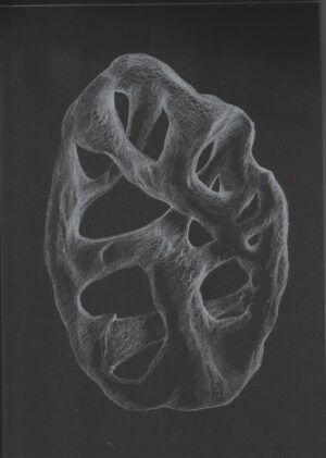 This artwork by David Moraton is a striking representation of an ameba, rendered in black and white. The drawing is abstract, with the form of the ameba composed from numerous lines that create a complex pattern. This intricate design gives the impression of a close-up view of the microscopic world of the ameba. The choice to depict this common organism in such detail highlights Moraton's fascination with the natural world and his ability to transform it into something visually compelling. The use of black and white adds a stark contrast, emphasizing the lines and patterns within the image. This technique also gives the artwork a sense of timelessness, evoking a sense of nostalgia and curiosity. Overall, this artwork is a testament to Moraton's skill as an artist and his ability to transform ordinary subjects into extraordinary art pieces. It serves as a reminder of the intricate beauty that lies beneath the surface, often unseen by our eyes. White Graphite on Black Paper 29x21 cm 2025