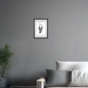 Signed Glicee Print by artist David Moraton. 32.0 x 26.7 cm. Edition of 15. Edition of 15