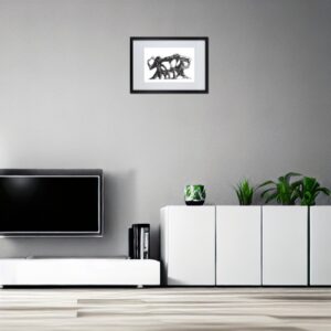 Signed Glicee Print by artist David Moraton. 64.4 x 46.0 cm. Edition of 15. Edition of 15